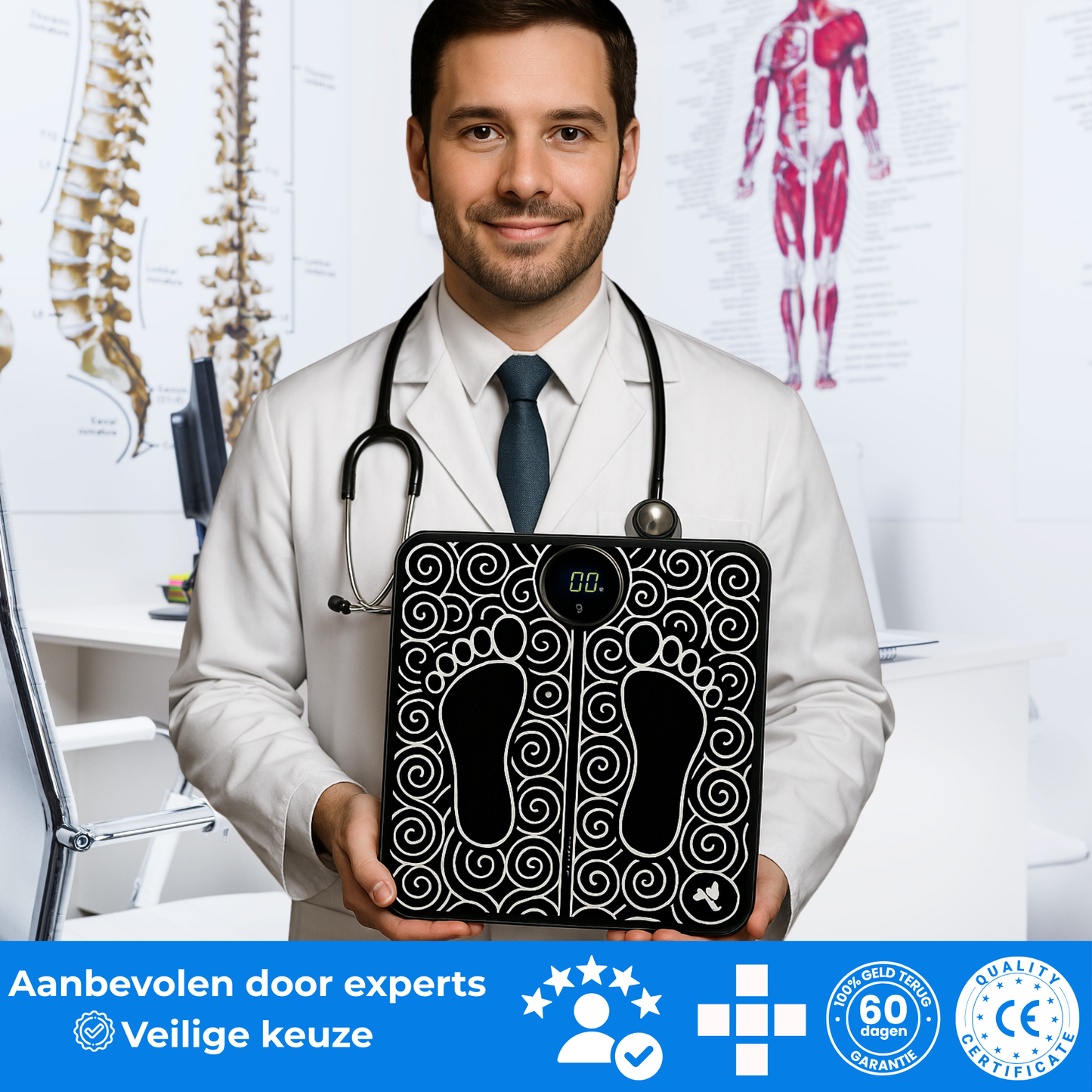 NeuroRelief™ Pro | #1 NMES Voetmassager Voor Directe Zenuwpijn Verlichting