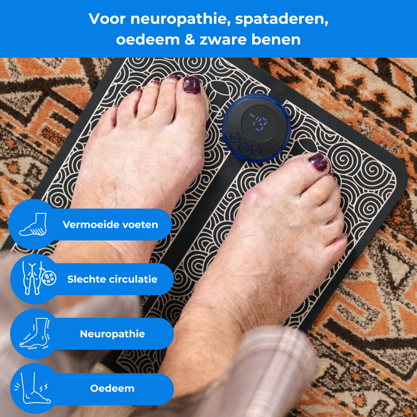 NeuroRelief™ Pro | #1 NMES Voetmassager Voor Directe Zenuwpijn Verlichting