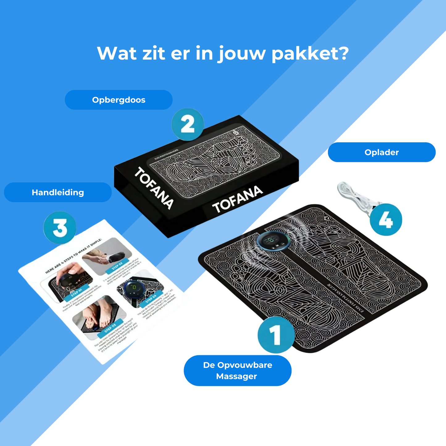 NeuroRelief™ Pro | #1 NMES Voetmassager Voor Directe Zenuwpijn Verlichting
