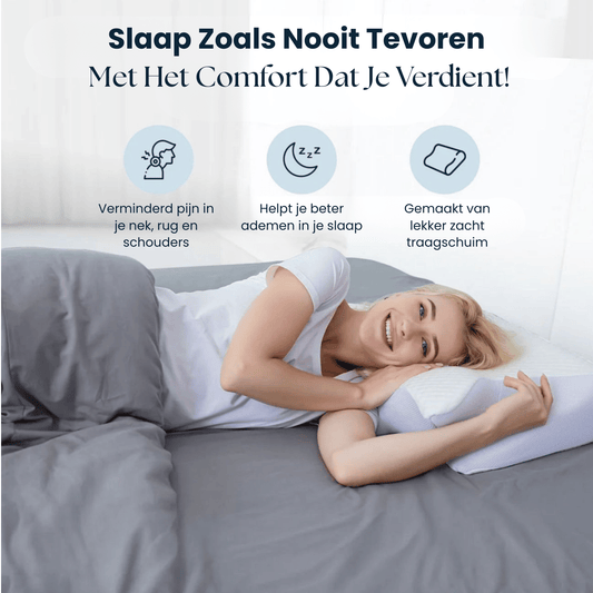 ESSTEEM® Premium | #1 Geheugenfoam Nekkussen Voor Pijnvrije Nachten