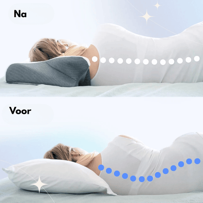 ESSTEEM® Premium | #1 Geheugenfoam Nekkussen Voor Pijnvrije Nachten
